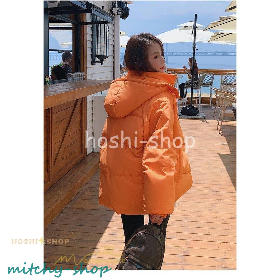 中綿ジャケット レディース ブルゾン 中綿コート ダウンジャケット アウター ロングコート ショート丈秋新作 フード付き 上品 冬 通勤通学 ダウンコート 防寒 