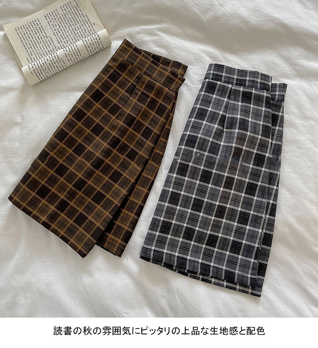 送料無料 タイトスカート ショート チェック柄 レディース ショートスカート ハイウエスト 裏地付き レトロ キレイめ ミニスカスカート 秋 チェック柄スカート 