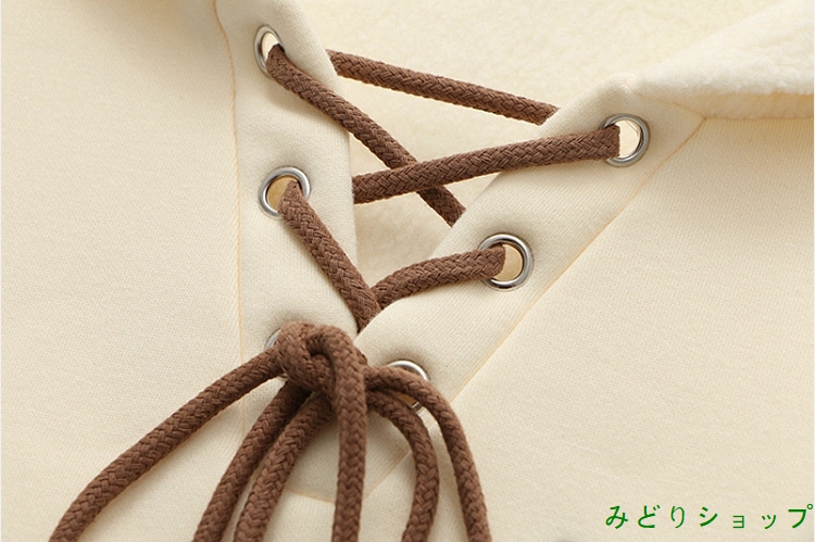 トレーナー 裏起毛 裏ボア 羊 長袖 森ガール レディース 