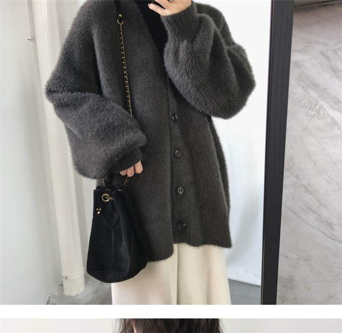 カーディガン コート ファーコート レディース ブルゾン ショートコート モコモコふんわり アウター 長袖 羽織 無地 秋冬 お洒落 ファーカーディガン 通勤 