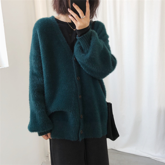 カーディガン コート ファーコート レディース ブルゾン ショートコート モコモコふんわり アウター 長袖 羽織 無地 秋冬 お洒落 ファーカーディガン 通勤 