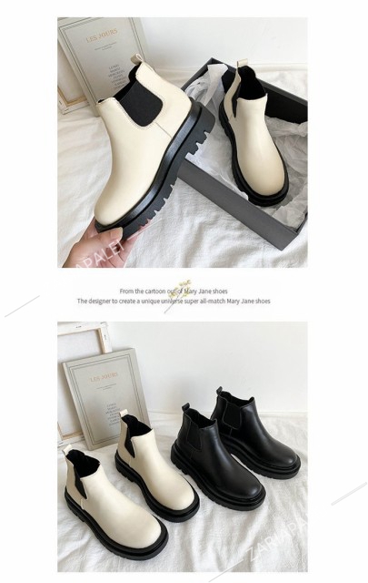 ショートブーツ レディース ブーツ ショート 厚底 ブーティ フェイクレザー レディースフ ジッパー ソマリ レトロ 