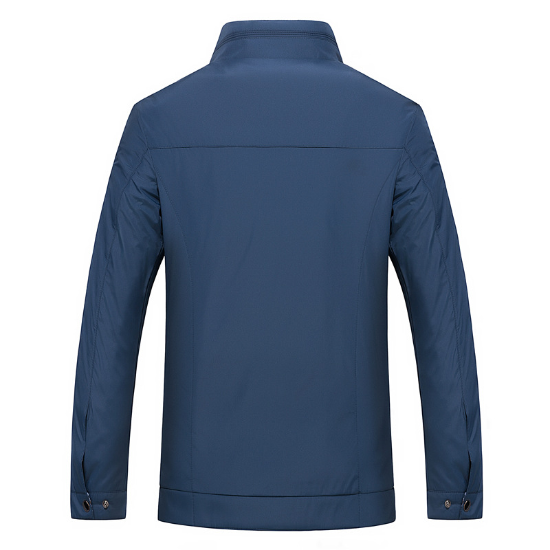 メンズジャケット ビジネスコート カジュアルジャケット ジャンパー メンズ スタンドカラ― 紳士服40代50代 アウター ブルゾン トップス 長袖ジャンパー 春秋 