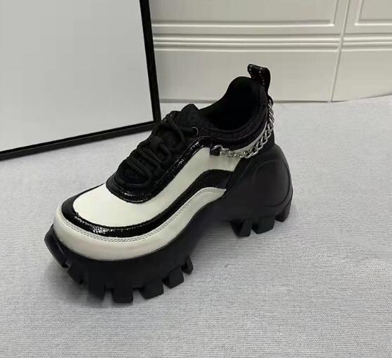 厚底 スニーカー チェーン 韓国 ストリート 原宿系 Y2K オルチャン HIPHOP レディース 衣装 K-POP 靴 ダンス 