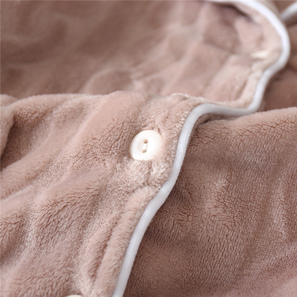 メンズ レディース 部屋着 パジャマ ケーブル柄 ルームウェア ペアパジャマ 寝巻き もこもこ 長袖 前開き 上下セット 秋 冬 冬 セットアップ 