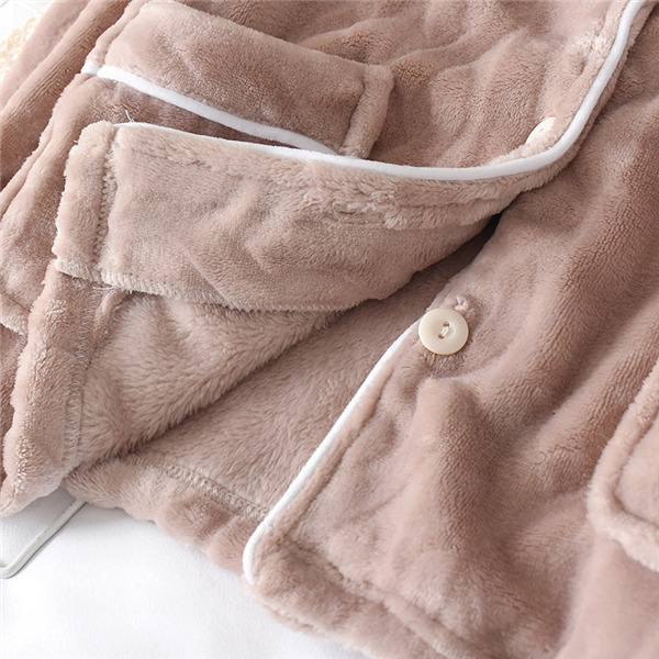 メンズ レディース 部屋着 パジャマ ケーブル柄 ルームウェア ペアパジャマ 寝巻き もこもこ 長袖 前開き 上下セット 秋 冬 冬 セットアップ 