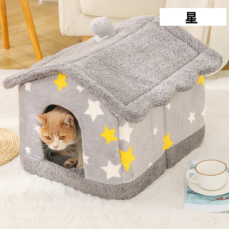 送料無料 犬 猫 PET HOUSE ペットハウス おしゃれ 犬小屋 冬 暖かい ドーム型 犬ハウスドーム型 折りたたみ 可愛い ペット小屋 小型犬 洗えます 室内用 