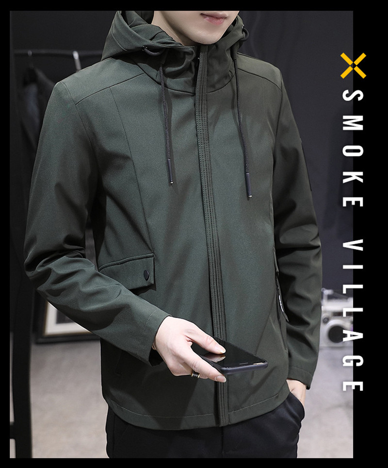 新品 秋服 ジャケット メンズ長袖 メンズ 秋 撥水 ブルゾン ジャンパー 登山ウェア 30代 ウインドブレーカー ジャケット フードジャケット 40代 20代 