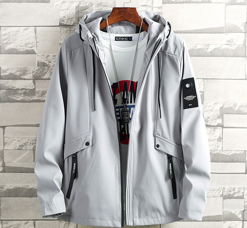 新品 秋服 ジャケット メンズ長袖 メンズ 秋 撥水 ブルゾン ジャンパー 登山ウェア 30代 ウインドブレーカー ジャケット フードジャケット 40代 20代 