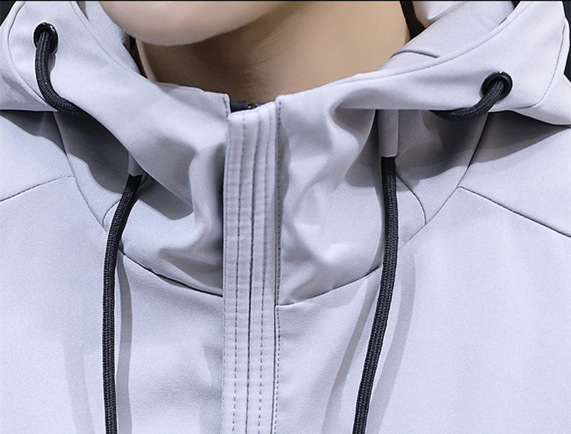 新品 秋服 ジャケット メンズ長袖 メンズ 秋 撥水 ブルゾン ジャンパー 登山ウェア 30代 ウインドブレーカー ジャケット フードジャケット 40代 20代 