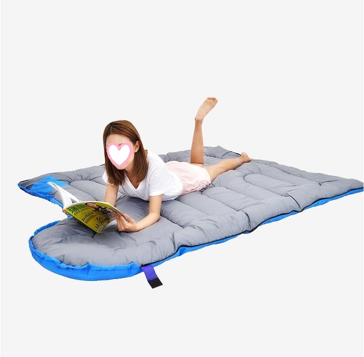 寝袋 シュラフ封筒型 軽量 保温 防水 スリーピングバッグ 登山 車中泊 防災用 キャンプ 避難用 アウトドア 収納パック付き コンパクト 春夏秋冬 