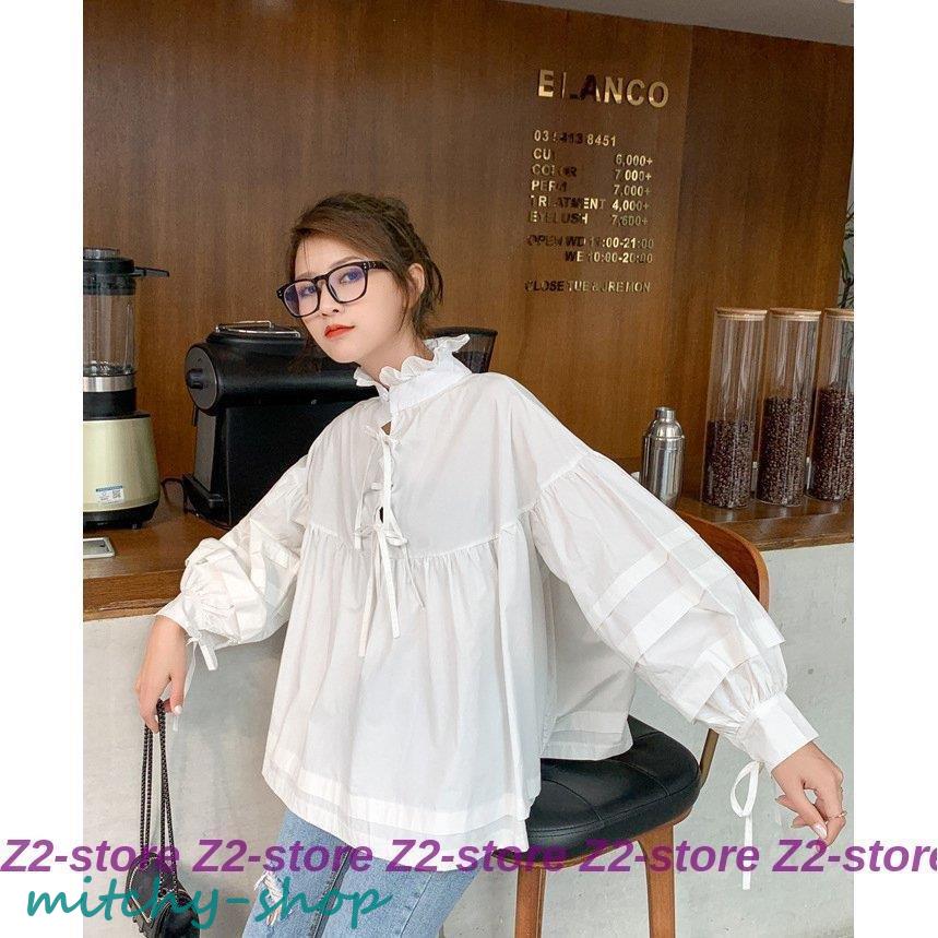 ブラウス レディース 秋物 春 秋 ハイネック 40代 フ長袖トップス オシャレ フリル衿 ゆったり リボン OL 着痩せ 春コーデ 20代 ギャザー 大人 通勤 