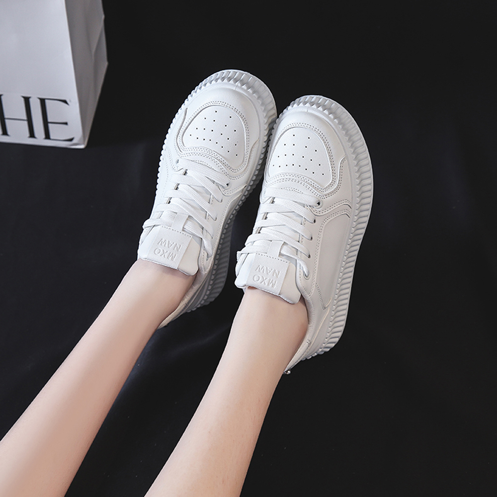 厚底スニーカー レディース ローカット靴  