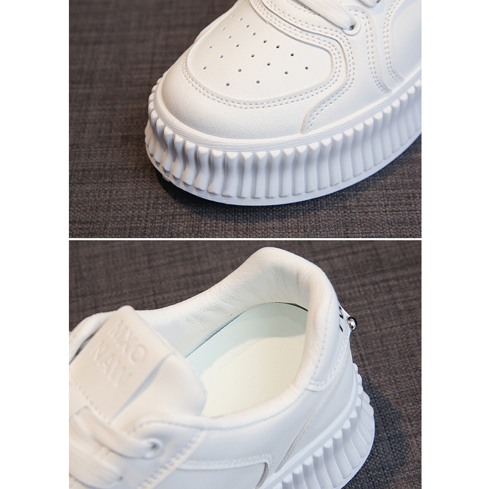 厚底スニーカー レディース ローカット靴  