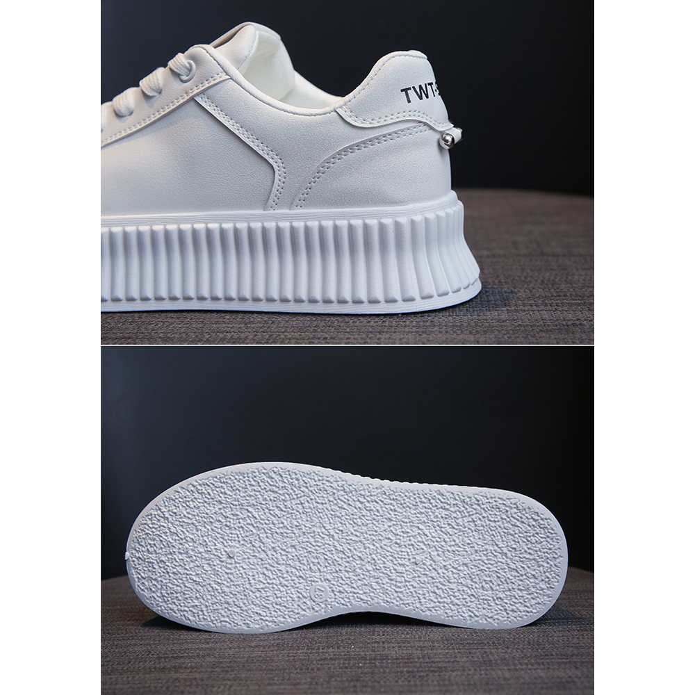 厚底スニーカー レディース ローカット靴  