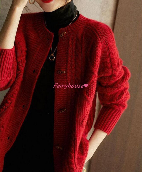 ニットカーディガン レディース 春秋冬 40代 長袖 ニットトップス 30代 ニットアウター おしゃれ韓国風 ショット丈セーター カーディガン コーディガン 50代 