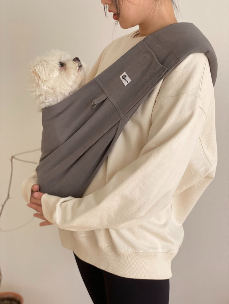 犬 ドッグスリング 抱っこひも 小型犬 持ち運びスリング バッグスリング ペット おでかけ シンプル 抱っこ紐 避難 旅行 防災 キャショルダー 電車 おしゃれ 
