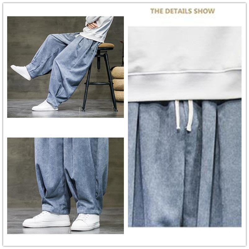 お取り寄せ商品 コーデュロイ パンツ 裏起毛 メンズ ゆったり 2XL ポケッ 4XL 夏 ロングパンツウエスト紐 5XL 大きいサイズ対応 L ボ長ズボン XL 3XL M 