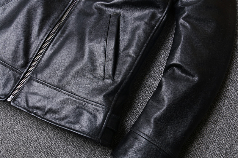 。ジャケット フライトジャケット レザージャケット メンズ 革ジャン 。 バイクジャケット 牛革 黒 秋冬 冬服 