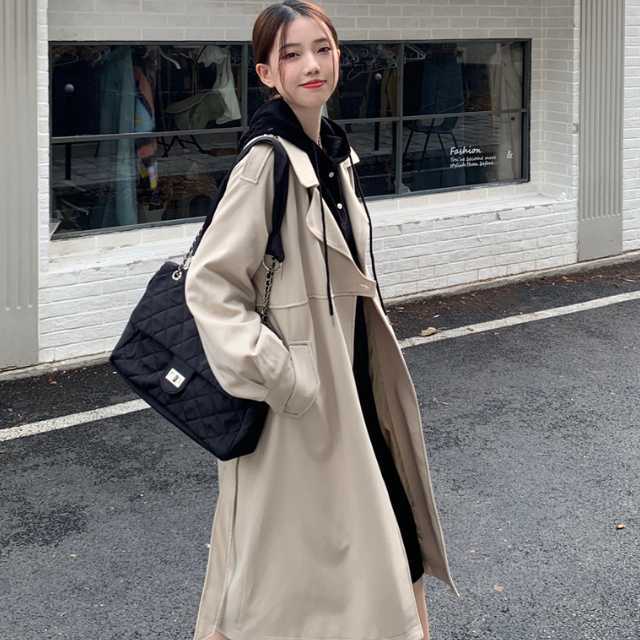 アウター コート トレンチコート ジャケット ロングジャケット アンブレラヨーク レディース マキシ 春 秋 キレセク 上着 秋アウターロング丈 ベルト 