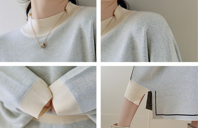 ニットセットアップ レディース セーターセットアップ スカートスーツ 厚手 秋冬セーター ゆったり 送料無料 お呼ばれ スカート ドロップショルダー 2点セット 