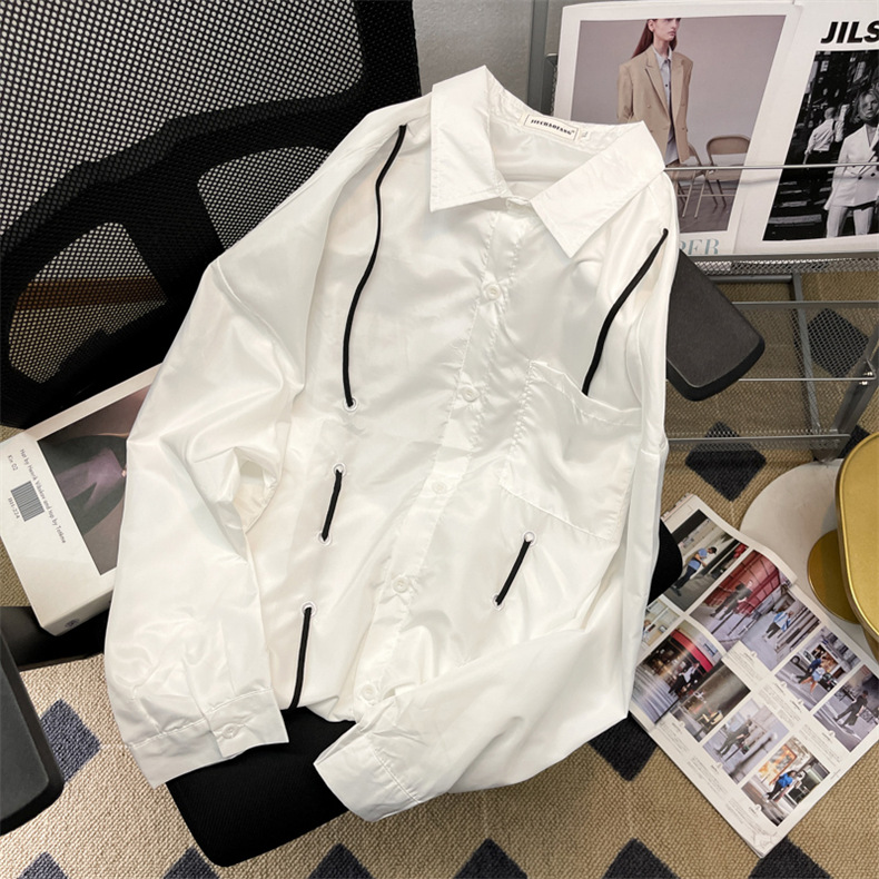 メンズ シャツ カジュアルシャツ 長袖 無地 ワーク クラブ 公演 ワイシャツ イベント 春秋 ダンスウェア スタイリッシュ 上着 白 発表会 男子トップス 