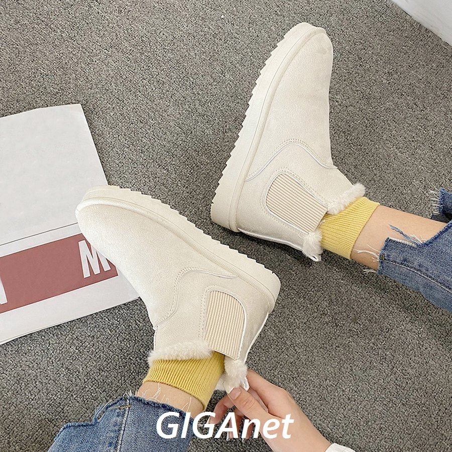 ムートンブーツ ブーツ 冬靴 レディース 裏起毛 暖かい ショートブーツ 可愛い フラット 秋 。 痛くない 冬 防寒 もこもこ おしゃれ ローヒール 