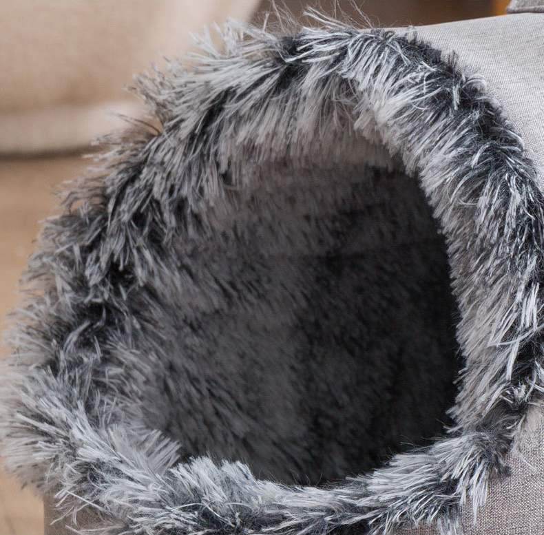 キャットハウス 犬ハウス 猫ハウス 犬ベッド 猫ベッド 冬 ふかふか 洗える 小型犬 暖かい寝床 冬 ぐっすり眠れる ペットハウス 小動物用 保温防寒 ドーム型 