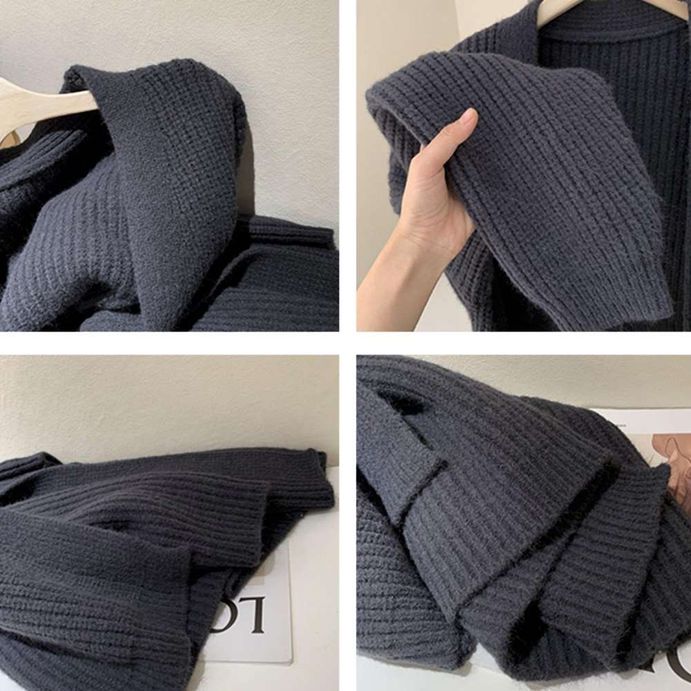 ニット カーディガン レディース 体型カバー  