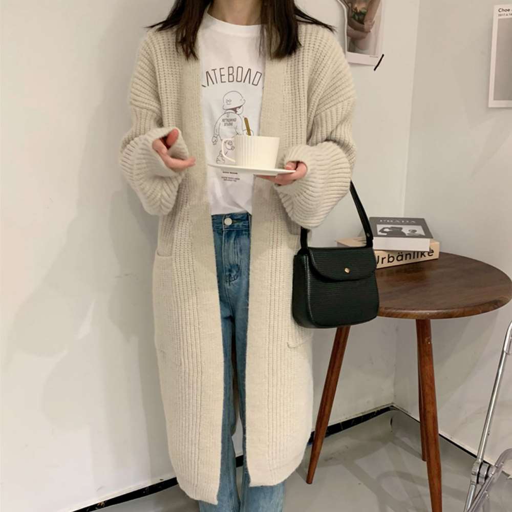 ニット カーディガン レディース 体型カバー  