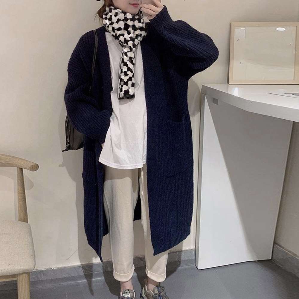 ニット カーディガン レディース 体型カバー  