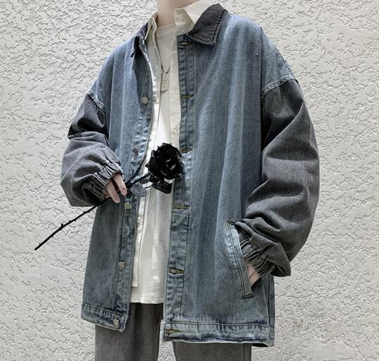 バイデニム ジャケット ジージャン 韓国 ストリート HIPHOP Y2K レディース 原宿系 ダンス衣装 