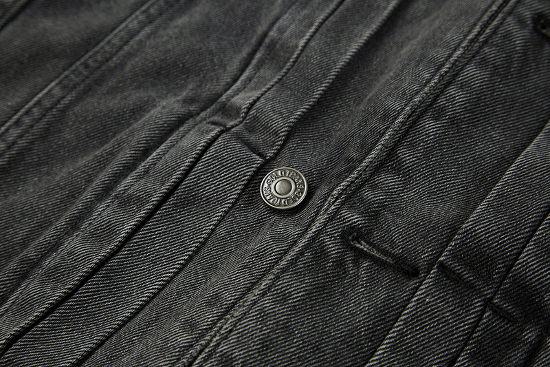 重ね着風 ダブルバイデニム ジャケット ジージャン 韓国 ストリート Y2K レディース 原宿系 HIPHOP ダンス衣装 