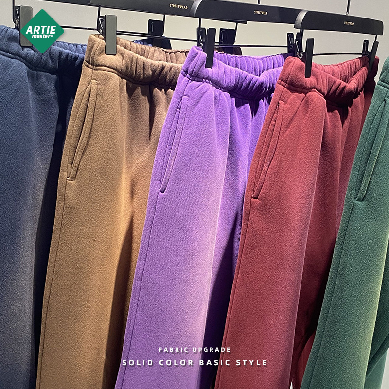 ウォッシュ加工 スウェットパンツ 韓国 ストリート HIPHOP K-POP ダンス 衣装 原宿系 レディース 