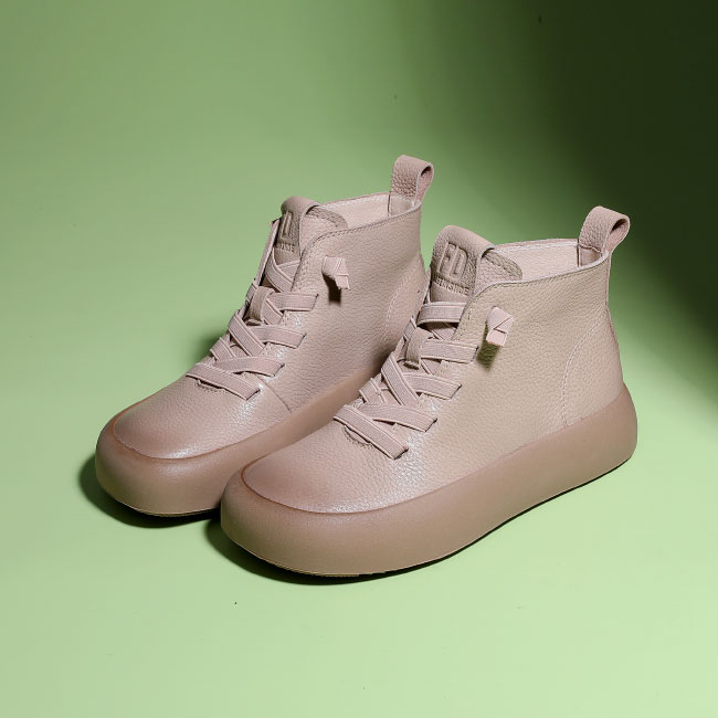 送料無料 ショートブーツ レディース チャッカブーツ ブーツ 40代 フラット レースアップ 厚底 ハイカット アンクルブーツ 30代 50代 