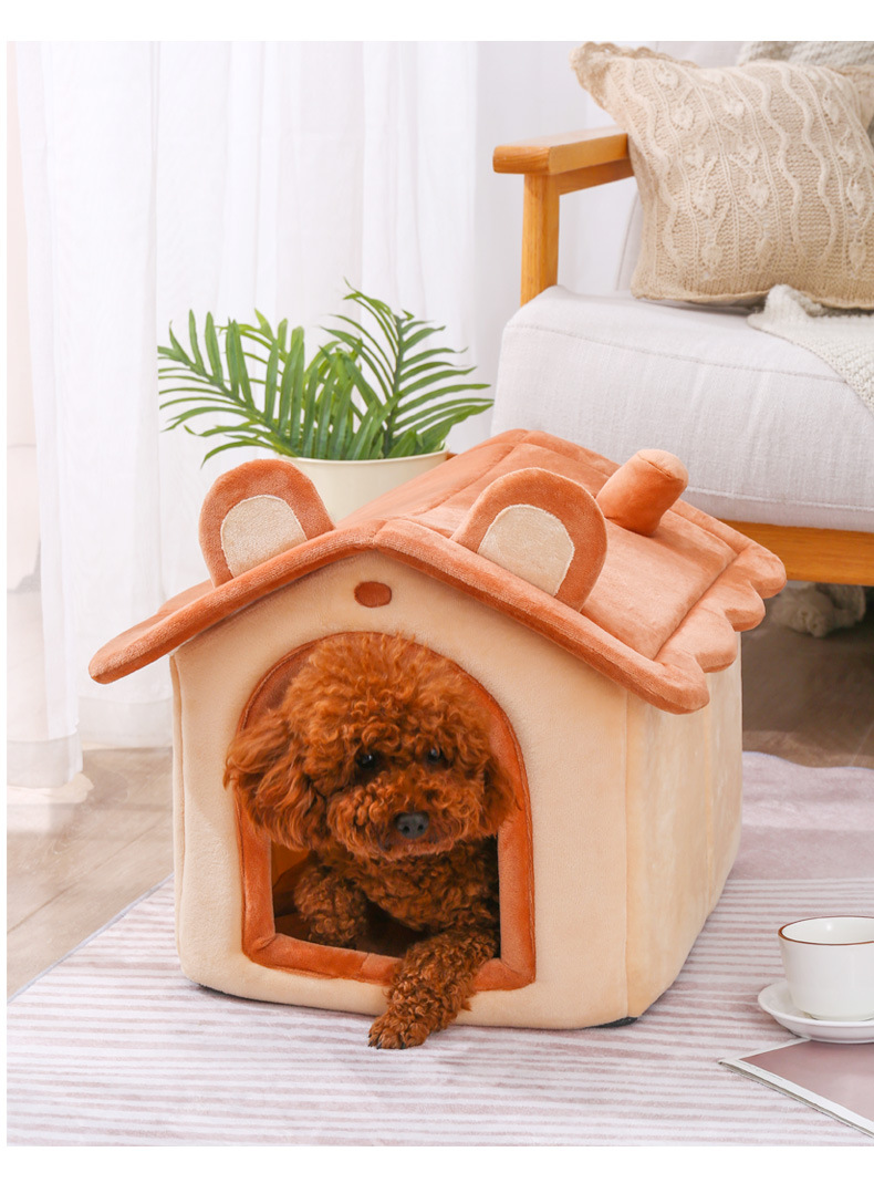 ペット ハウス 犬 ハウス 犬 猫 室内用 折りたたみ 暖かい ドーム型 冬 犬ハウスドーム 小型犬 クッション 犬小屋 ペット小屋 洗える ふわふわ おしゃれ 可愛い 