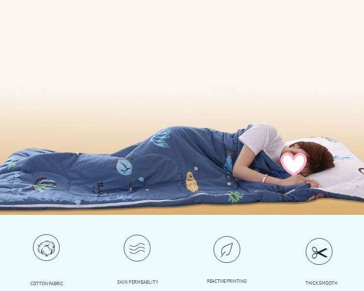 寝袋 シュラフ封筒型 軽量 保温 スリーピングバッグ アウトドア コンパクト 避難用 収納パック付き 車中泊 キャンプ 防災用 丸洗い可能 登山 春夏秋冬 