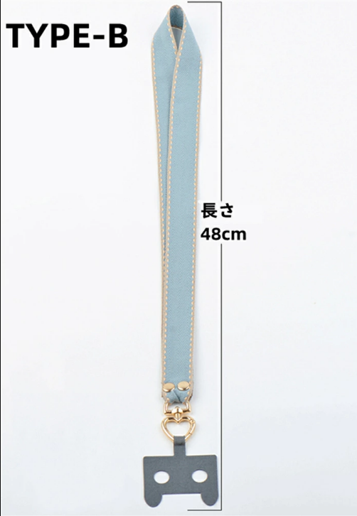 短納期！マホショルダー 肩掛け 首掛けス トラップ スマホ 斜めがけ 便利 スマホ用 猫型ホルダー リングストライプ 紐 落下防止 携帯ストラップ 手ぶら 