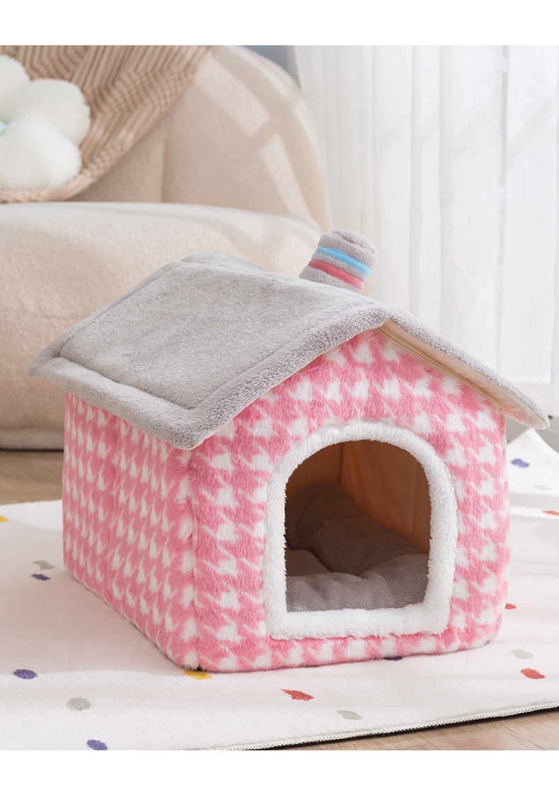 ペット ハウス 犬ハウス 猫ハウス ドーム型 犬 クッション 介護 暖かい ベッド 犬小屋 折りたたみ 屋根のハウス ふわふわ 小型犬 洗えます おしゃれ ソファ 通年