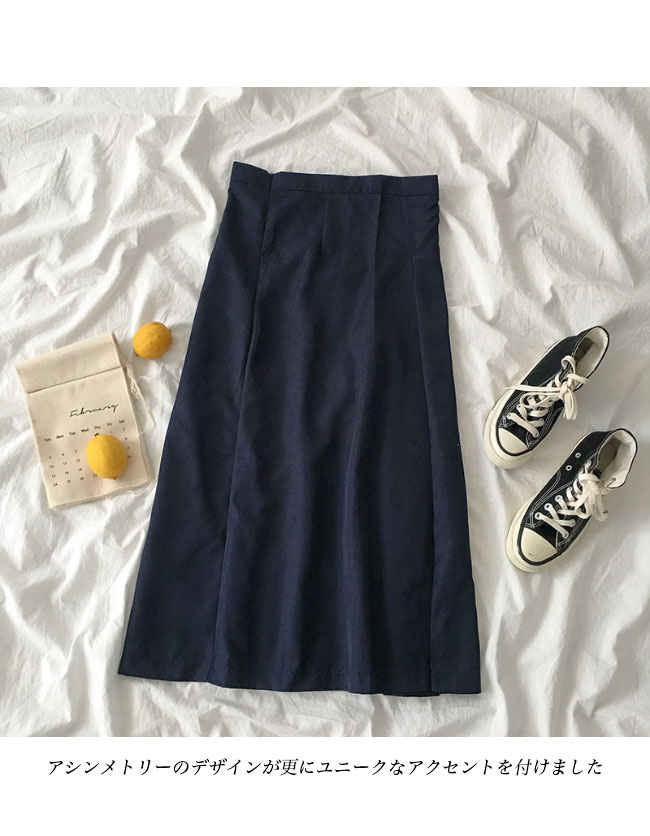 送料無料 プリーツスカート ロング レディース スカート アシンメトロングスカート 夏 JK風 マキシスカート 秋 ロング丈プリーツスカート 春 Aライン 