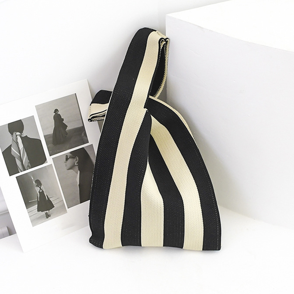 ニットバッグ トートバッグ バイ。可  