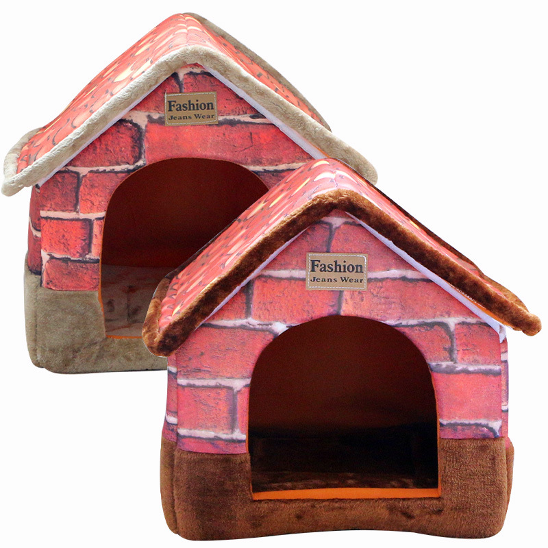 ペットハウス 犬ハウス 猫ハウス ドーム型 折りたたみ 2WAY 室内 保温 洗える ふわふわ ペットベット 犬 ドームハウス 猫 マット付き ベッド 犬小屋 冬 かわいい