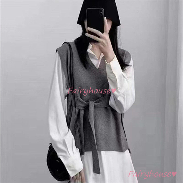 ニットベスト ベスト レディース 秋 冬 40代 コーデ ニット Vネック ドルマンスリーブ タンクトップ ベストノースリーブ 重ね着 秋 タンク トップス 