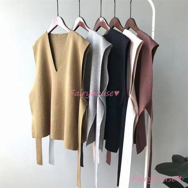 ニットベスト ベスト レディース 秋 冬 40代 コーデ ニット Vネック ドルマンスリーブ タンクトップ ベストノースリーブ 重ね着 秋 タンク トップス 