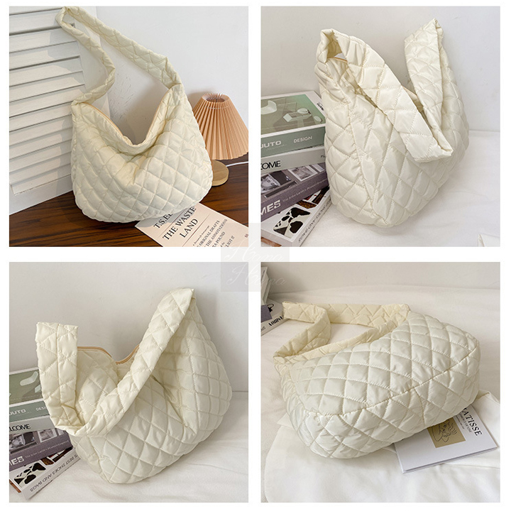 ショルダーバッグ 斜めがけ 大きめバッグ キルティングバッグ 大容量 斜め掛け 秋冬。送料無料 春夏 