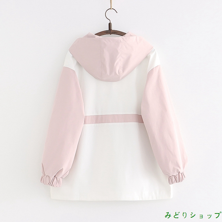 アウター ジャケット いちご 苺 バイ長袖 森ガール レディース 