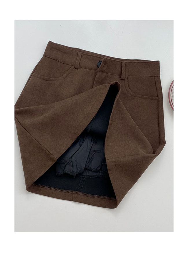 送料無料 ショートスカート レディース スカート タイトスカート 高級感 ミニスカ 秋 ボミニスカート 冬 パンチラ防止 ポケット付き 裏地付き 