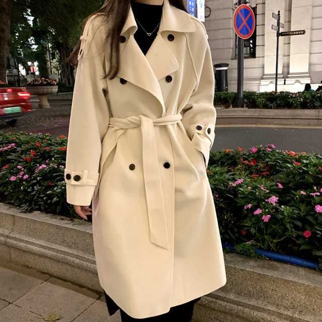 アウター コート トレンチコート ジャケット ロングジャケット マキシ ベルト レディース カジュアル 上着 キレセク 秋アウターロング丈 秋 春 通勤 