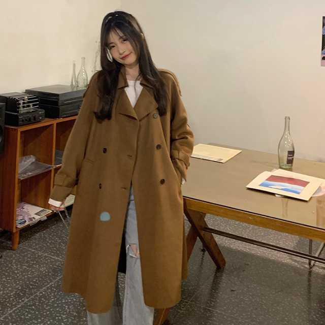 アウター コート トレンチコート ジャケット ロングジャケット マキシ ベルト レディース カジュアル 上着 キレセク 秋アウターロング丈 秋 春 通勤 