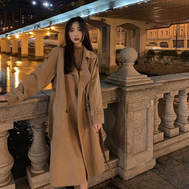 アウター コート トレンチコート ジャケット ロングジャケット マキシ ベルト レディース カジュアル 上着 キレセク 秋アウターロング丈 秋 春 通勤 